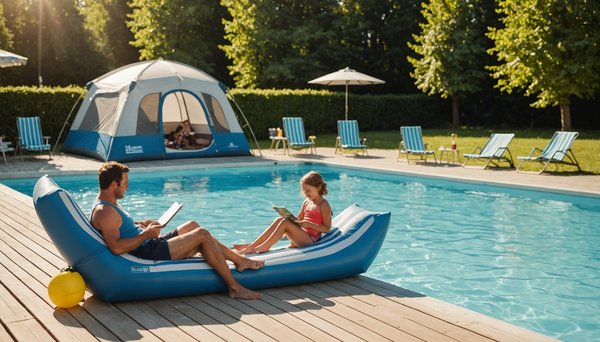 Camping piscine blois famille atouts sejour detente