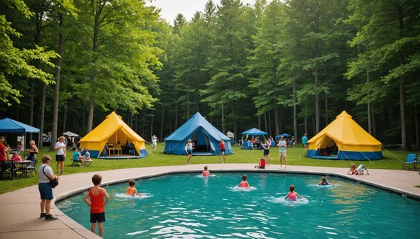 Top campings nord et est proposant des piscines couvertes et activités aquatiques pour petits et grands