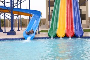 piscine toboggan